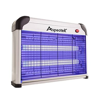Aspectek 20W uv Lampe Elektrischer Insektenvernichter, elektrische mückenfalle und Fliegenfänger für den Innenbereich, Wirksam gegen Fliegende Insekten, fruchtfliegenfalle, mückenlampe