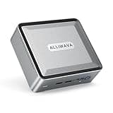 ALLIWAVA U58 Mini PC AMD Ryzen 7 5800U 32GB DDR4 512GB SSD, bis zu 4.4 GHz, WiFi 6 & BT5.2, 2X HDMI & USB-C, kompakter und leistungsstarker Desktop-PC für Büro, Home-Office und Multimedia