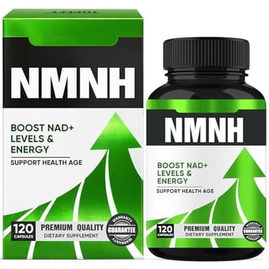 NMNH 1000MG Kapseln Hochdosiert，NAD⁺ Aktivator｜Anti-Aging｜120 vegane Kapseln zur täglichen Vitalitätssteigerung