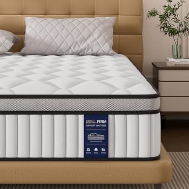 BedStory Matratze 100x200cm,Federkernmatratze H3 Höhe 20cm Taschenfederkernmatratze Mittelfeste Orthopädischem,Öko-Tex Zertifiziert, Matratze für Kinder und Erwachsene