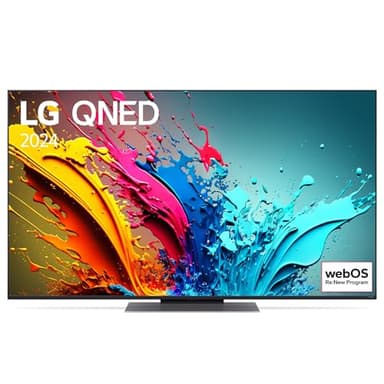 LG 55QNED86T6A TV 55" (139 cm) QNED Fernseher (α8 4K AI-Prozessor, webOS 24, HDR10, bis zu 120Hz) [Modelljahr 2024]