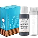 Wasserhärte messen mit Measury's Wasserhärte Test - Härtegrad Wasser messen Made in Germany - mit 30ml Titrierlösung für bis zu 550 Messungen, Tester Messgerät