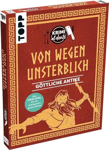 TOPP Krimi al dente - Göttliche Antike: Von wegen unsterblich: Für 4-6 Personen. Mit Namensschildern, Rollenheften, Ereignissen, Rezepten sowie Deko- und Kostümtipps, White