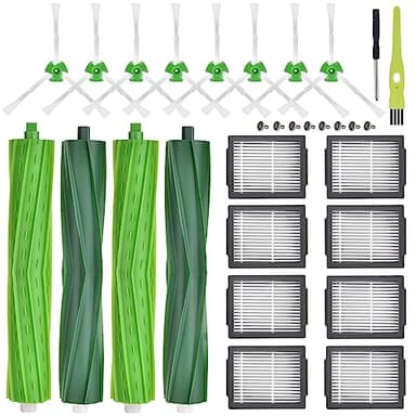 Ersatzteile für iRobot Roomba i7 Ersatz Zubehör Kompatibel mit iRobot Roomba j7 j7+/Plus i7 i7+ i3 i3+ i4 i4+ i6 i6+ i8 i8+ E5 E6 E7 Staubsauger