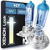 Gread - 2x H7 Halogen Lampen - super-white - 8500k 55W E-Prüfzeichen - Xenon Optik
