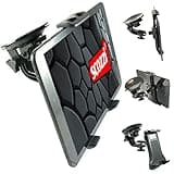 scozzi Tablet Halterung Auto (9cm Saugnapf) Scheibe Halter zB kompatibel mit Apple iPad,Lenovo,Samsung Galaxy Tab S9 S8 S7 S6 S5e A7 A E P12 P11 Yoga 13 11 M10 M8 FE Lite Air Mini Plus Pro