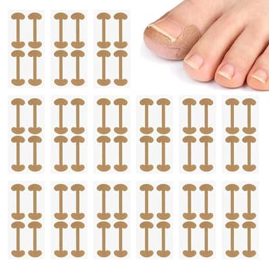 80 Stück Eingewachsene Zehennägel Set,Zehennagel Korrektur,Eingewachsener Zehennagel Nagelpflaster Patch für Behandeln Eingewachsener Zehnagel