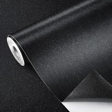 Kunstleder Selbstklebend 43x300cm,Leder Reparatur Set Besteht aus Stark Klebendem Material,Hat Eine Starke Haftung,Kunstleder Reparaturset für Möbel,Sofas, Autositze, Taschen