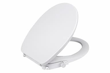 Cornat Dusch-WC-Sitz – mit Bidet-Funktion ohne Stromanschluss – Thermoplast – Quick up & Clean – Soft-Close – Weiß