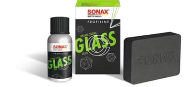 SONAX PROFILINE CeramicCoating CC Glass (50 ml) Hydrophobe Versiegelung für echtes Glas am Fahrzeug | Art-No. 02730000