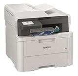 Brother DCP-L3560CDW - Kompaktes 3-in-1 Farb-LED Multifunktionsgerät mit WLAN/LAN, ADF und Duplexdruck