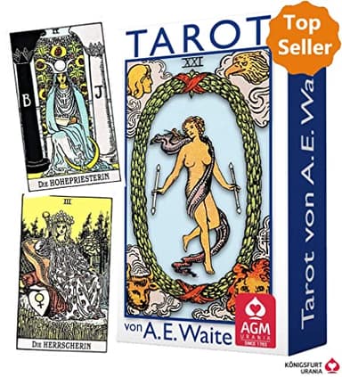 Tarot von A.E. Waite - Standard (Tarotkarten im Standardformat 7 x 12 cm)