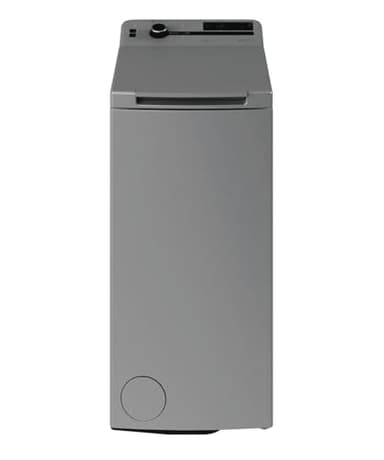 Bauknecht WMT Silver 6513 D4 Toplader-Waschmaschine/ 6,5 kg/ 1300 UpM/Vollwasserschutz/Autom.-Trommelpositionierung/SoftOpening/ 15° Green&Clean/Kurz 30/ Aqua Saver/Extra Spülen/Startzeitvorwahl