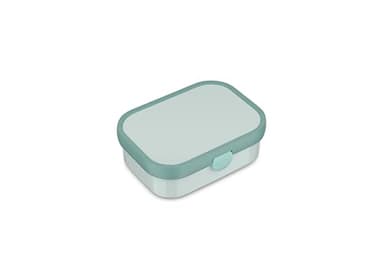 Mepal - Brotdose Kinder Campus - Bento Box - Brotdose Kinder mit Fächern & Gabel - Meal Prep Box mit Clip-Verschluss - BPA-frei & Spülmaschinenfest - 750 ml - Cool mint