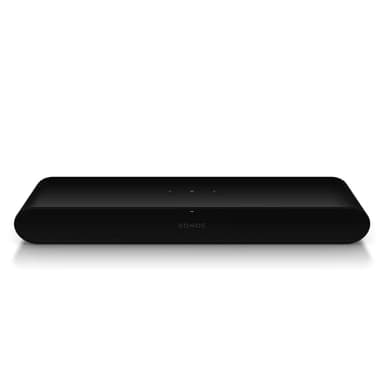 Sonos Ray Soundbar – Einzigartig kompakte All-in-One-Soundbar mit Blockbuster-Sound für Filme, Spiele und WLAN-Musikstreaming – Kompatibel App und Apple AirPlay – In Schwarz