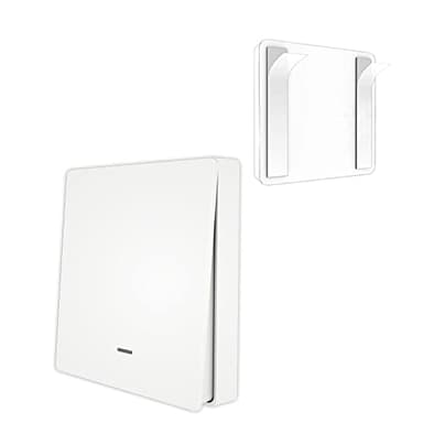 MOES Tuya ZigBee Wireless 3 Szenenschalter Mechanischer Drucktastenregler Batteriebetriebener Senderschalter über Smart Life App Smart Home Automation Szenario für Smart Devices 1 Gang