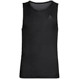 Odlo Unterhemd Herren Kurzarm Active F-Dry Light I Funktionsshirt I Funktionsunterwäsche Singlet Sportunterhemd I Herren