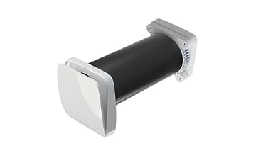 SÜDWIND: Ambientika ADVANCED+ dezentrale Wohnraumlüftung mit Wärmerückgewinnung (93%), 160 mm, mit Fernbedienung. 60m³/h,