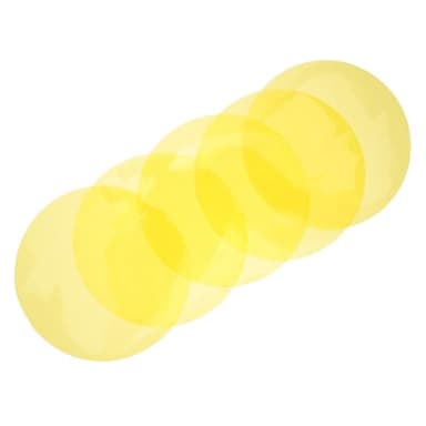 LIFKOME 5 Stück Teiliges Lichtfilterfolie Warmweiß Farbwechsel Lichtkorrekturfolie für LED Lampen Spotlights Vielseitig Einsetzbar für Wohnraumdeko Langlebig und