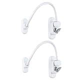 2PCS Kindersicherung Fenster Sicherheit Schloss Kinder Baby Kinder Sicherer Kabelverschluss für öffentliche und gewerbliche Anwendungen zu Hause mit Schraubenschlüsseln