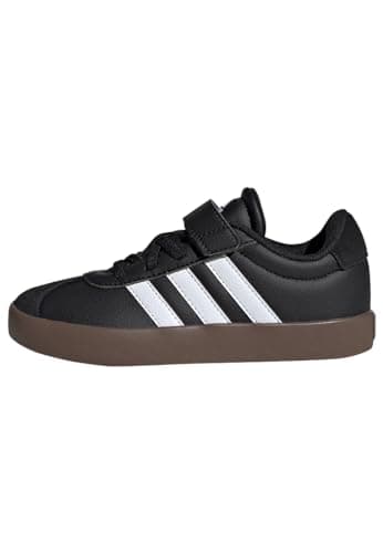 Adidas Unisex Kinder VL Court 3.0 Shoes, Core Black/Cloud White/Core Black, 35 EU