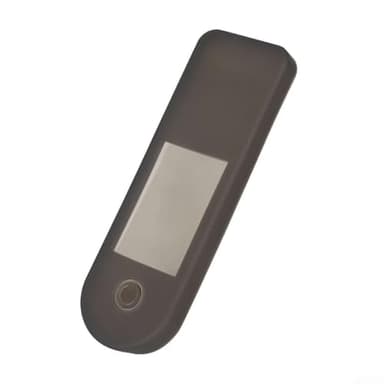 Silikon Scooter Display Schutz Abdeckung für Xiaomi 4/5/5 Pro/5 Max Elektroroller Zubehör, wasserdichte Silikonhülle für E-Scooter Display (Schwarz)