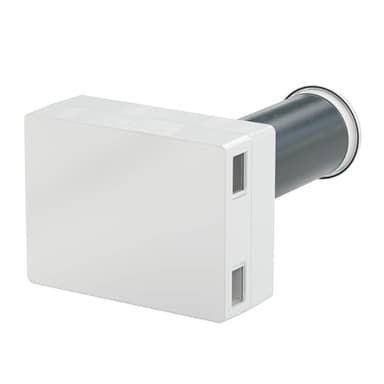 SIEGENIA AEROPLUS WRG Wand-Lüfter leise & energiesparend, Wohnraum-Lüftung für Zu- und Abluft mit Wärmerückgewinnung, Schalldämmung, Temperatur- & Feuchtesteuerung, clevere Filtertechnik