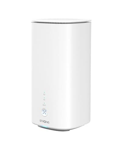 STRONG 5G Router CPE WiFi 6 AX3000 mit SIM-Karte – Bis zu 3.2 Gbps – 2.5GE WAN/LAN & 1GE LAN – RJ11 VoIP/VoNR – Mesh-Kompatibel – Qualcomm Chipsatz (5GROUTERAX3000)