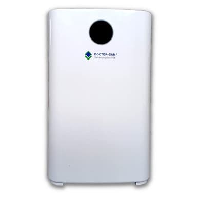 HEPA H14 Luftreiniger 3006 von doctor-san® | Filterleistung >99,997% | CADR 310m³ | bis 50m² Raumgröße | UV-Bestrahlung | Ionisator | 6-fach Filterung | Nachtmodus