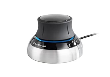 3Dconnexion SpaceMouse Compact (3D-Maus, kabelgebunden, schwarz)