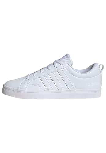adidas Unisex VS Pace 2.0 Shoes, Cloud white/Cloud white/Cloud white, 43 1/3 EU