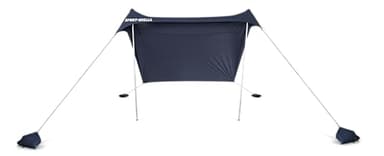 Sport-Brella Sol-Breeze Tragbarer Sonnenschirm - 213 cm Schattendach für windige Bedingungen, schneller Aufbau, neigbar für optimalen Schutz bei Outdoor-Aktivitäten - Mitternachtsblau