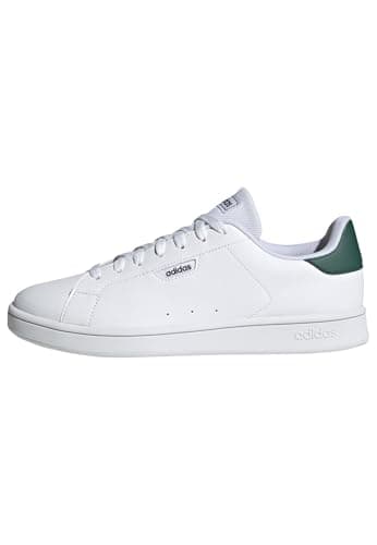 Adidas Herren URBAN Court Shoes, FTWR White/FTWR White/Collegiate Green, 42 2/3 EU