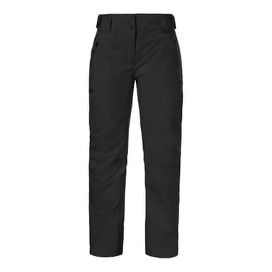 Schöffel Damen Pants Style Pine WMS, wasserdichte Skihose mit abnehmbaren Hosenträgern, Thermohose mit 2-Wege-Stretch und verstärktem Bein
