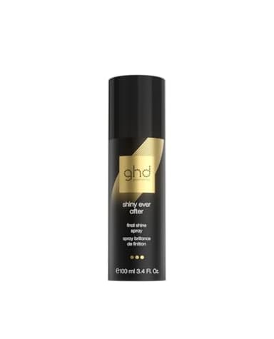 ghd shiny ever after - final shine spray: Finishing Spray für sofortigen Glanz, veredlet Wellen, Locken oder glatte Styles, leichte Formulierung, weniger Frizz, für alle Haartypen; 100 ml