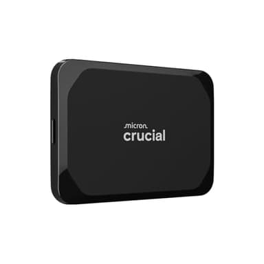 Crucial X9 1TB Externe SSD Festplatte, bis zu 1050MB/s, kompatibel mit PC, Mac und Spielekonsolen, Portable Solid State Drive, USB-C 3.2 - CT1000X9SSD902