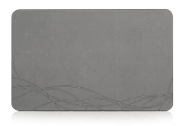 NAYAHOSE Badematte Stein Super Saugfähig, Stone Bath Mat, Kieselgur Natürlich Stein Badematte 60x39cm rutschfest, Duschvorleger Badvorleger Schnell Trocknend
