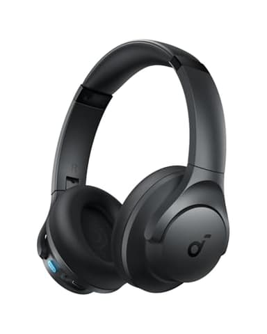 soundcore Q11i Wireless Over-Ear Bluetooth-Kopfhörer von Anker, tiefer Bass, 60h Spielzeit, Hi-Res Audio, abnehmbare Ohrpolster, Multipoint-Verbindung
