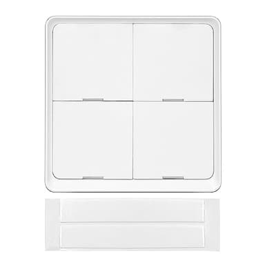 ANCLLO Zigbee Smart Szenenschalter mit 12 Szenen, kabelloser Wandschalter, kompatibel mit der Tuya/Smart Life App (erfordert Zigbee Hub)