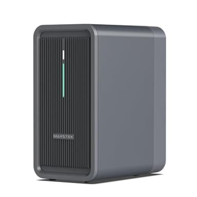 2025 Updated Balkonkraftwerk mit Speicher B2500 0% VAT, Marstek 2240Wh LiFePO4 Akku 6000 Ladezyklen, 1600W Max. 1600W PV-Eingang & 800W Ausgang Erweiterbar auf 8960Wh, IP65 wasserdicht & staubfest