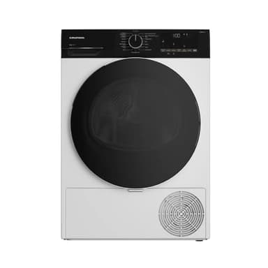 Grundig GT55924F14 freistehender Waschtrockner, 9 kg Beladungskapazität, allergikergeeignet, Touch-Display mit Startzeitvorwahl 0-24 h, Eco Inverter Motor, GentleWave-Schontrommel, Weiß