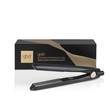 ghd gold Glätteisen: Für alle Haartypen, 26mm Platten, langanhaltendes Styling, für sleekes, glattes Haar mit mehr Glanz, Profi-Ergebnisse ohne extreme Hitzeschäden