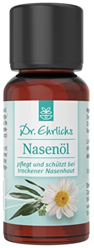 Dr. Ehrlichs Nasenöl - Optimale Pflege für gereizte und trockene Nasenhaut – Schnupfnase – Hilfe bei Allergie - 20 ml