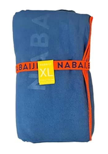 Nabaiji Mikrofaser Handtuch XXL Reisen Sport Schwimmen Wandern Schnelltrocknende Tücher aus Mikrofaser Ultra-leicht Strand/Gymnastik/Superabsorbierende Handtücher 110cm X 175cm (Petrol)
