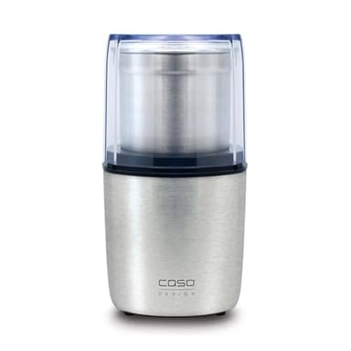 Caso Coffee Flavour - Elektrische Kaffeemühle zum mahlen von Kaffee, Testsieger Haus & Garten Test, Espresso, Nüssen oder Gewürzen, bis zu 90 g Kaffeebohnen