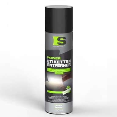 Spraytive 1 x 500ml Power Etikettenentferner – Acetonfrei, Klebereste-Entferner & Etikettenlöser, Reiniger für Aufkleber & Markierungsfarben – Schnelle, rückstandslose Entfernung - Made in Germany