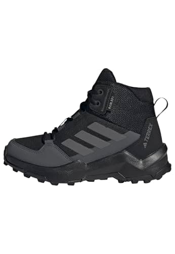 Adidas Unisex Kinder Terrex AX4R MID RAIN.RDY Hiking Shoes, Core Black/Grey Four/Grey Six, 38 2/3 EU