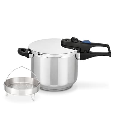 Elo 99276 Schnellkochtopf / 6 L / Edelstahl, 24 cm