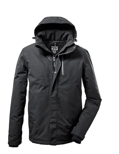 killtec Herren Funktionsjacke mit abzippbarer Kapuze KOW 161 MN JCKT, schwarz, XL, 37589-000