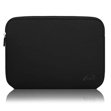 AIPIE Hülle für 13 13,3 Zoll Notebook, Laptophülle Kompatibel mit MacBook Air M2/M1, MacBook Pro M2/M1, 12.3 Surface Pro Laptop Sleeve Case 32X23 cm Laptop Tasche Schutzhülle Schwarz